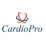 Logotipo da CardioPro, clínica onde o médico atende em Sorocaba